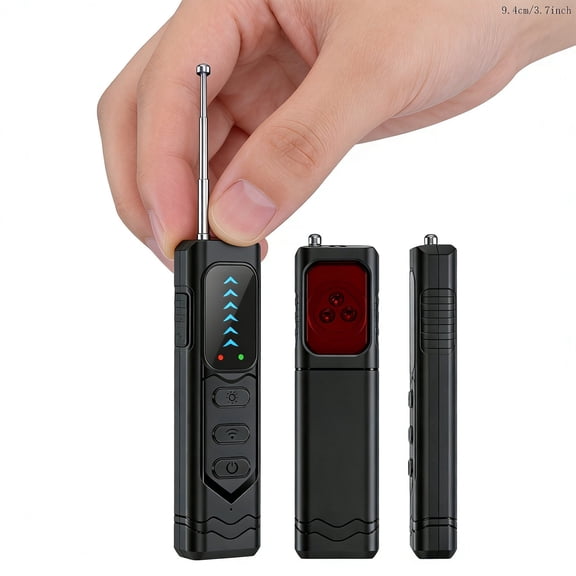 Hidden Camera Detectors  Small Anti Spy with GPS Tracker RF Detector for Wireless Cameras and Cars Tracking Device - Mini Travel Pen for Finding Spying Voice Recorder Bug Devices K33l33