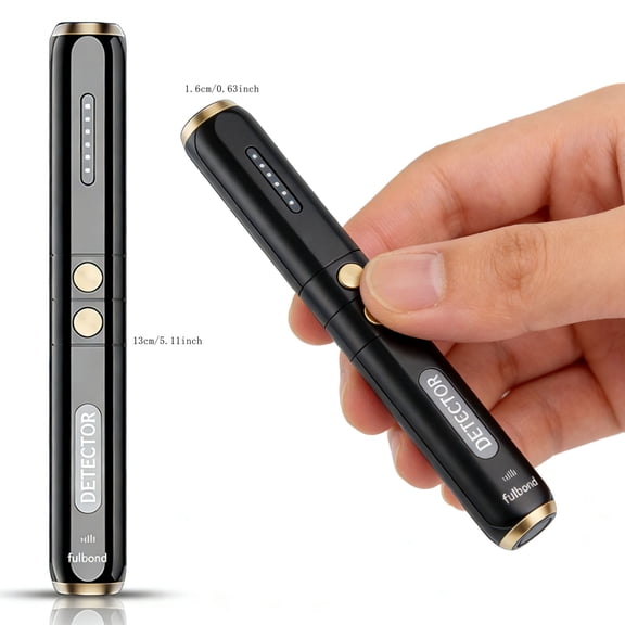 Hidden Camera Detectors  Small Anti Spy with GPS Tracker RF Detector for Wireless Cameras and Cars Tracking Device - Mini Travel Pen for Finding Spying Voice Recorder Bug Devices K33