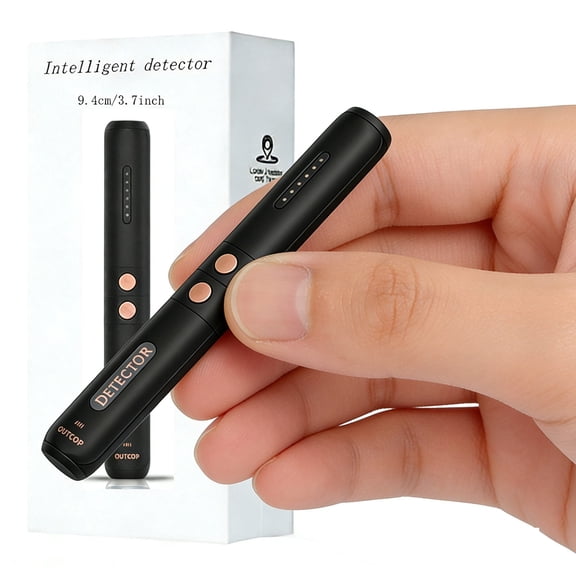 Hidden Camera Detectors  Small Anti Spy with GPS Tracker RF Detector for Wireless Cameras and Cars Tracking Device - Mini Travel Pen for Finding Spying Voice Recorder Bug Devices K33L5