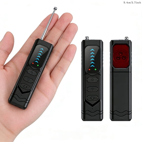 Hidden Camera Detectors  Small Anti Spy with GPS Tracker RF Detector for Wireless Cameras and Cars Tracking Device - Mini Travel Pen for Finding Spying Voice Recorder Bug Devices K33L15