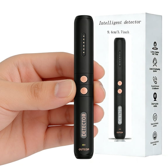 Hidden Camera Detectors  Small Anti Spy with GPS Tracker RF Detector for Wireless Cameras and Cars Tracking Device - Mini Travel Pen for Finding Spying Voice Recorder Bug Devices K33L2