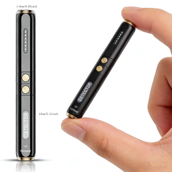 Hidden Camera Detectors  Small Anti Spy with GPS Tracker RF Detector for Wireless Cameras and Cars Tracking Device - Mini Travel Pen for Finding Spying Voice Recorder Bug Devices K33