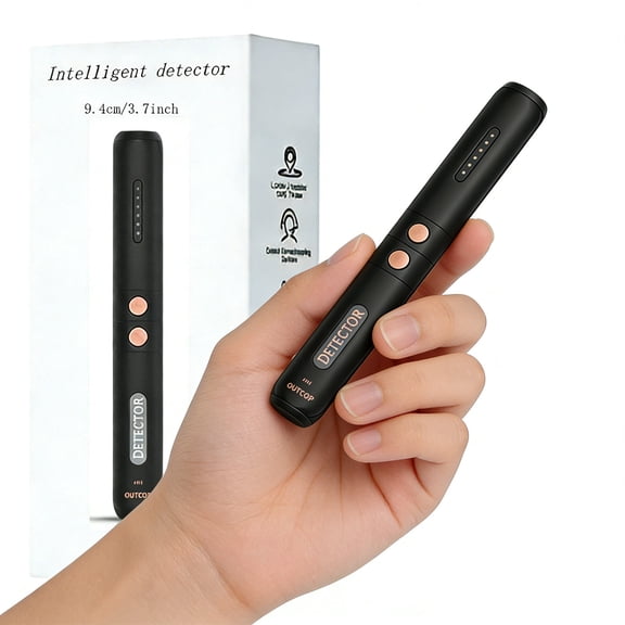 Hidden Camera Detectors  Small Anti Spy with GPS Tracker RF Detector for Wireless Cameras and Cars Tracking Device - Mini Travel Pen for Finding Spying Voice Recorder Bug Devices A17