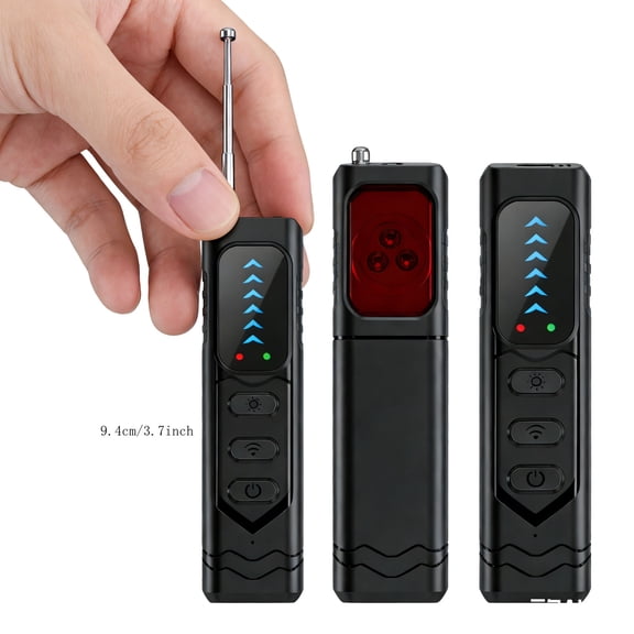 Hidden Camera Detectors  Small Anti Spy with GPS Tracker RF Detector for Wireless Cameras and Cars Tracking Device - Mini Travel Pen for Finding Spying Voice Recorder Bug Devices K33