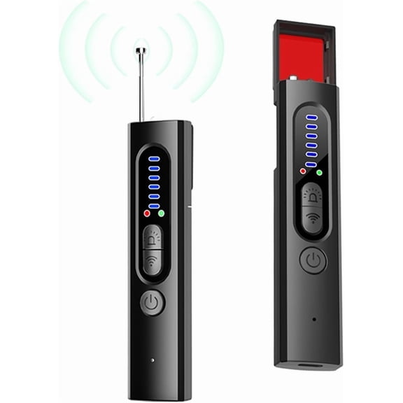 Hidden Camera and Bug Device Detector, Anti-Spy Detector, GPS Detector for Car, Travel, Hotel, Hidden Camera Finder