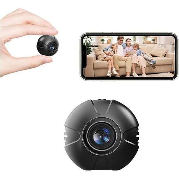 Hidden Cameras,Spy Camera,Best Mini Camera Smart Home,1080P HD WiFi Wireless Camera,Surveillance Camera Night Vision,Indoor Cameras for Pet/Baby/Nanny with App