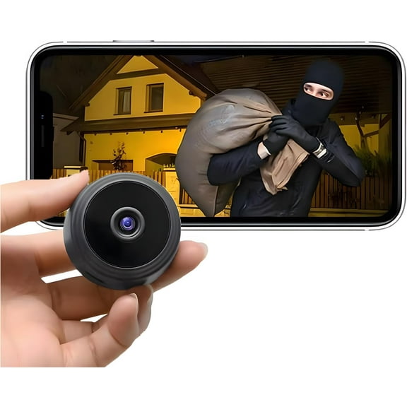 Hidden Cameras,WiFi Wireless Camera,Nanny Cam,Spy Camera,Mini Camera,Small Camera,APP Control with Motion Detection and Night Vision