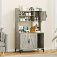 thumbnail image 1 of Hidden Cat Litter Box Enclosure Furniture Storage,2-in-1 Hidden Cat Litter Box Enclosure Furniture with Shelf Large Wood Cat Litter Box Furniture Hidden, Cat Washroom Storage Cabinet, Indoor Cat House, 1 of 9