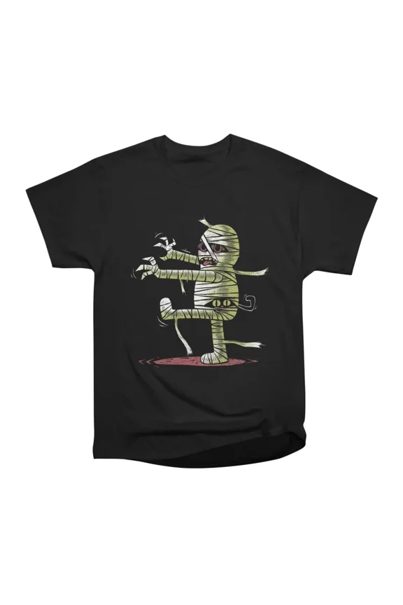 Hidden Cat Mummy T-Shirt Tee Gift For Him Merch For Her Apparel For Friend