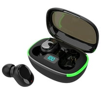 Hidden Earbuds Kids Wireless Earbuds for Small Ears Wireless Earbuds with Charging Case Wireless Headphones In Ear Stereo Earbuds LED Digital Charging Case Noise Cancelling Subwoofer Back To School