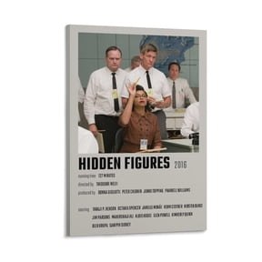 Hidden Figures Biographical Film Poster Print Photo Art Painting Canvas Poster Home Decorative Bedroom Modern Decor Posters