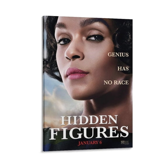 Hidden Figures Biographical Film Poster   Wall Art Poster Scroll Canvas Painting Picture Living Room Decor Home