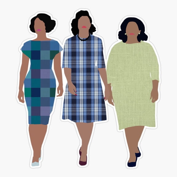 Hidden Figures Science History Sticker