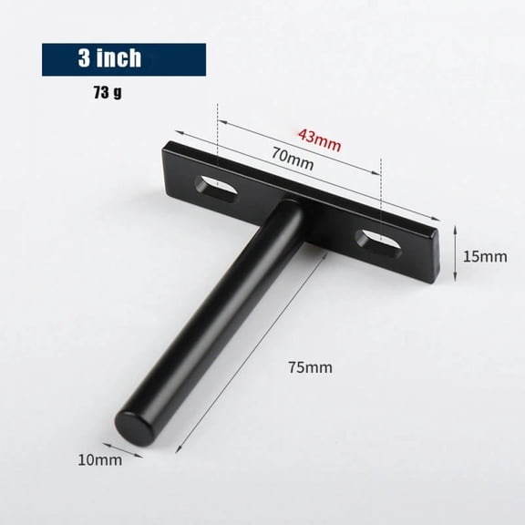 Hidden Floating Shelf Bracket Wall Shelf Kitchen Shelf, Fireplace Mantel Bracket Invisible Wall Mount Bracket for Home & Office