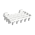 thumbnail image 1 of Hidden Foldable Wall Mount Clothes Drying Rack, Retractable Collapsible Laundry Hanging Drying Shelf, Space Saving Laundry Rack, Fold In Clothes Organizer, Punch-Free Drying Holder, 1 of 7