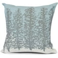 thumbnail image 1 of 20" x 20" Simply Daisy Hidden Forrest Winter Polyester Accent Pillow, Grey Qty 1, 1 of 2