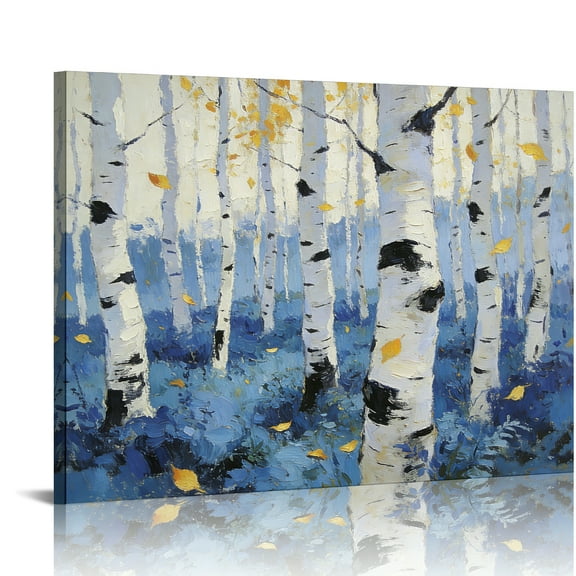 Hidden Frame Canvas Wall Art - Immersive Window View Sunset Sea & Palm Trees Cozy Vacation Style Popular Wall Decor for Living Room & Bedroom 16x12in