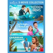 Hidden Gems / Two Tickets to Paradise / Caribbean Summer Hallmark Channel 3-Movie Collection DVD