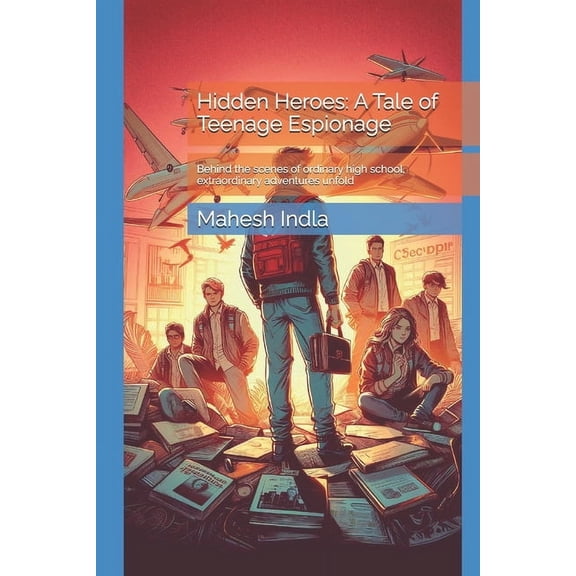 Hidden Heroes: A Tale of Teenage Espionage: Behind the scenes of ordinary high school, extraordinary adventures unfold, (Paperback)