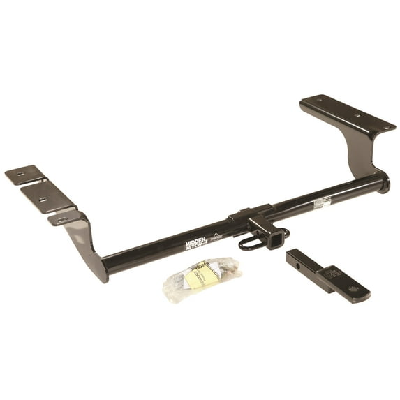 Hidden Hitch 90073 Class II; Receiver Trailer Hitch; Rear; 1.25 in. Receiver; 3500 lb. Gross Trailer Weight; 300 lb. Tongue Weight; Black Finish;