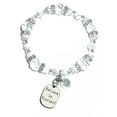 thumbnail image 1 of Hidden Hollow Beads - Believe In Yourself Charm Bracelet - Crystal Stretch, 1 of 4