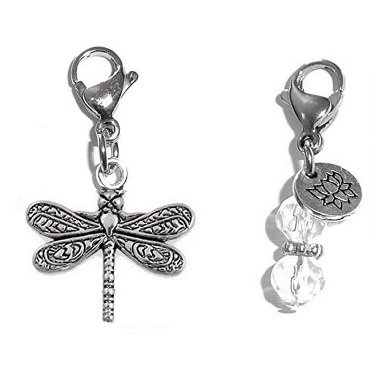 Charms Clip On - Perfect For Bracelet Or Necklace, Zipper Pull
