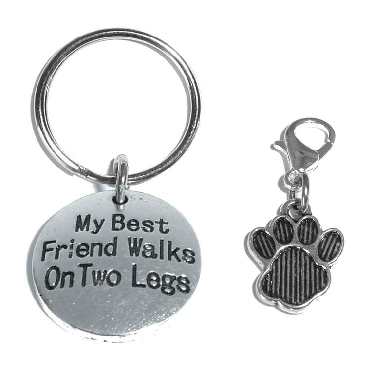 Two legged cat keychain outlet