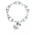 thumbnail image 1 of Hidden Hollow Beads - Granddaughter Charm Bracelet - Crystal Stretch, 1 of 4