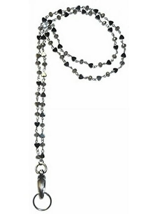 WiseGoods Luxe Lanyard Badge Necklace - Porte-clés Porte-Badge - Colliers  pour Badges