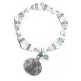thumbnail image 1 of Hidden Hollow Beads - I Love My Fur Babies Charm Bracelet - Crystal Stretch, 1 of 4