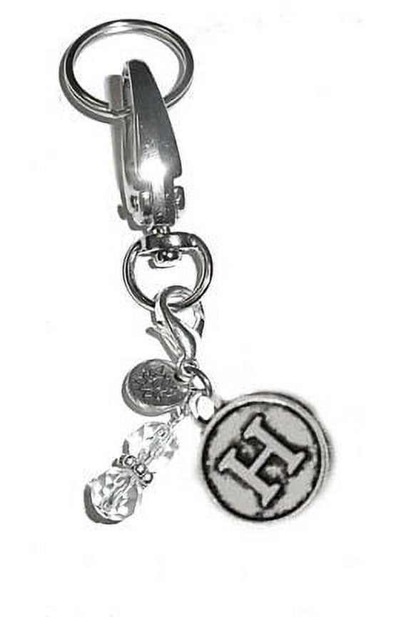 Initial Keychain - Initial H - Customized Keyrings