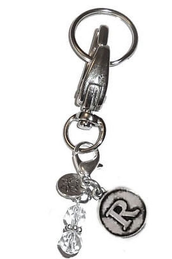 Initial Keychain - Initial R - Customized Keyrings