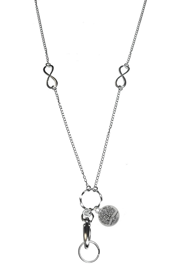 Tree Of Life Charm Lanyard - Fashion Lanyards For Women - Cute Lanyard With ID Holder  Fashion Lanyard Badge Holder  Work Badge Necklace