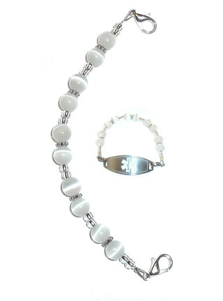 Hidden Hollow Beads MULTI Cancer Awareness Bracelet, 8mm beads, 7