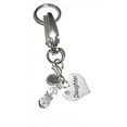 thumbnail image 1 of Hidden Hollow Beads Women's Keychains - Daughter Key Ring Charm - Bag Charm, 1 of 7