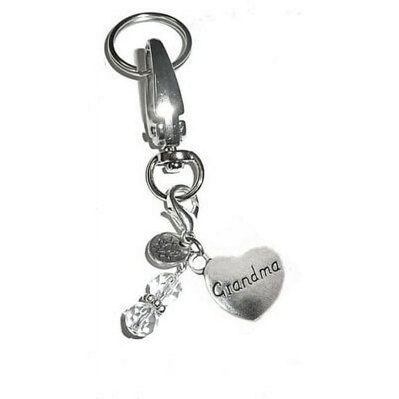 Hidden Hollow Beads Women's Keychains - Grandma Key Ring Charm - Bag Charm