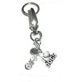thumbnail image 1 of Hidden Hollow Beads Women's Keychains - I Love Dogs Key Ring Charm - Bag Charm, 1 of 7