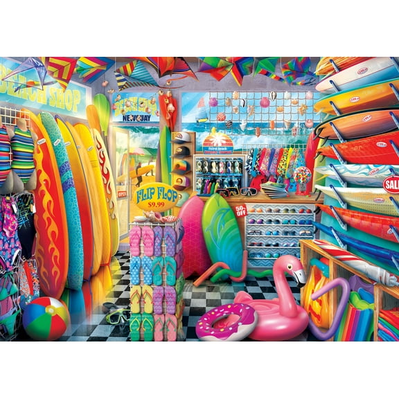 Hidden Image Glow Surfin Safari 500pc