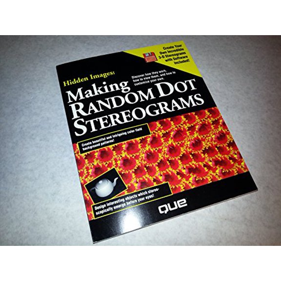 Pre-Owned Hidden Images: Making Random Dot Stereograms/Book and Disk (Paperback) 1565299949 9781565299948