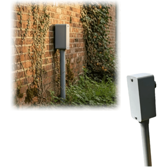 Hidden Key Holder, Fake Electrical Outlet Box, Spacious Indoor/Outdoor Key Hider Safe for Wall, Gate, Fence