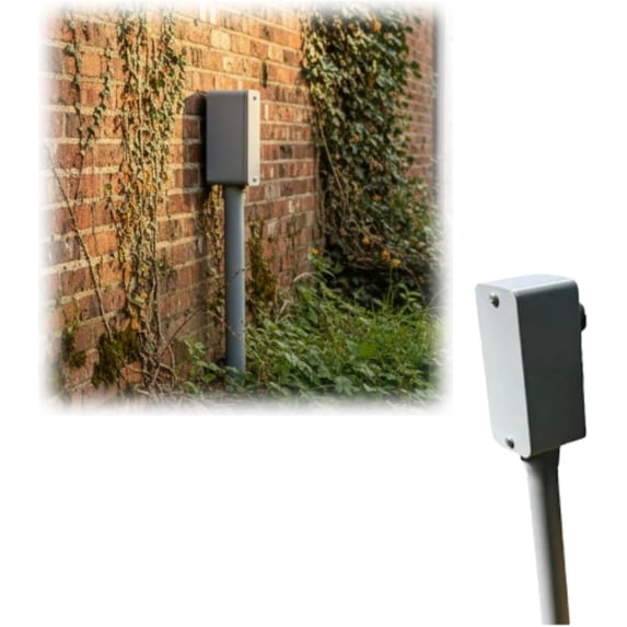 Hidden Key Holder, Fake Electrical Outlet Box, Spacious Indoor/Outdoor ...
