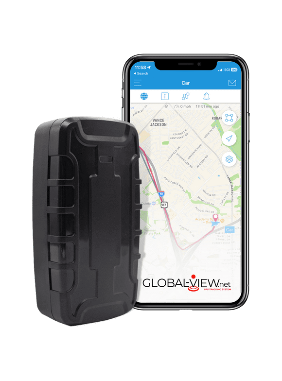 Hidden Magnetic GPS Tracker -  Car GPS Tracker or Fleet GPS Tracker - Up to 180 Day Battery Life!