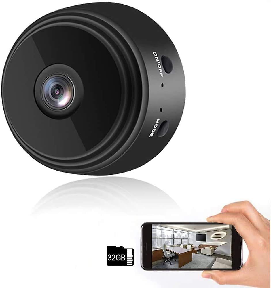 Hidden Mini Spy Camera With Audio And Video Live Feed Wifi With Cell