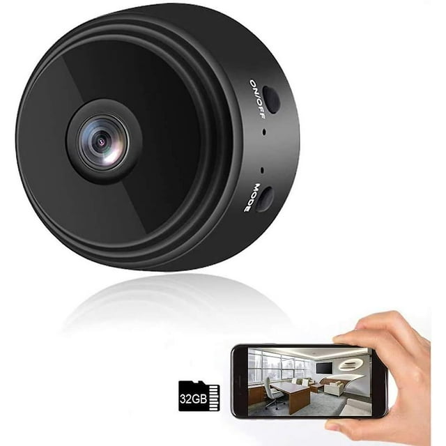 Hidden Mini Spy Camera With Audio And Video Live Feed Wifi With Cell