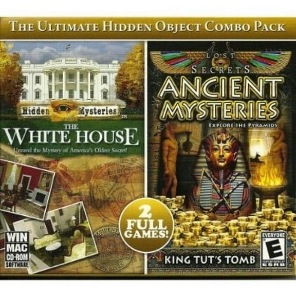 Hidden Mysteries White House & Lost Secrets: Ancient Mysteries King Tut's Tomb Combo Pack (PC)