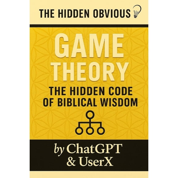 The Hidden Obvious Game Theory - The Hidden Code of Biblical Wisdom: A forensic investigation and simulation testing perfomance in Game The, (Paperback)