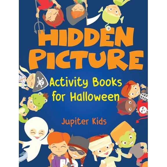 Hidden Picture Activity Books for Halloween, (Paperback)