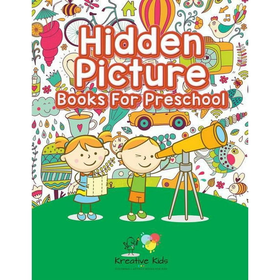 Hidden Picture Books For Preschool, (Paperback)