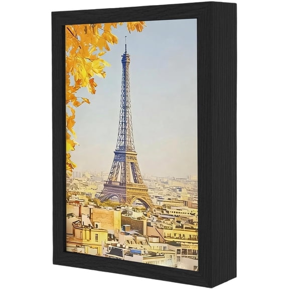 Hidden Picture Frame Safe 16x23 cm Secret Storage Box for Valuables, Key, Cash, Money, Jewelry Disguised Wall or Tabletop Hider