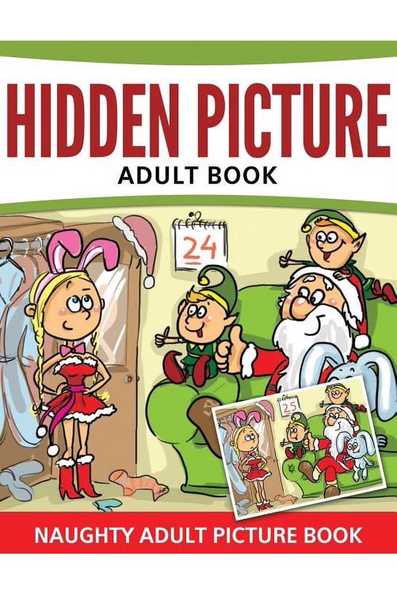 Hidden Pictures Adult Book: Naughty Adult Picture Book (Paperback)